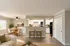 Inviting open-concept dining and kitchen area with elegant seating, modern appliances, and abundant natural light.