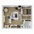 1 Bedroom 3D