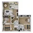 3 Bedroom 3D