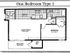 One Bedroom Type 1