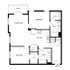 2 Bdrm Floor Plan | Apartments For Rent In Edgewood Washington | 207 East