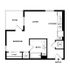 Studio Floor Plan | Apartments For Rent Everett WA | Helm