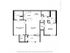 2 Bedroom Floor Plan | Apartments For Rent In Henderson, NV | The Edge at Traverse Pointe Apartments