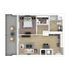 1 Bedroom Floor Plan | Apartments For Rent In Everett WA | Helm