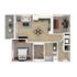 1 Bedroom with Den Floor Plan | Apartments For Rent In Everett WA | Helm