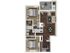 2 Bedroom Floor Plan | Apartments For Rent In Chandler, AZ | Arches at Hidden Creek Apartments