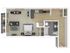 Floor Plan 1 | Apartments In Seattle Washington | 700 Broadway Apartments