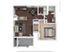 1 Bedroom Floor Plan | Apartments For Rent In Henderson, NV | The Edge at Traverse Pointe Apartments