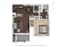 1 Bedroom Floor Plan | Apartments For Rent In Henderson, NV | The Edge at Traverse Pointe Apartments