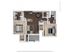 2 Bedroom Floor Plan | Apartments For Rent In Henderson, NV | The Edge at Traverse Pointe Apartments