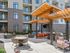 Courtyard  | Apartments in Lenexa KS | The District Flats