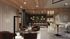Elegant community lounge at Leawood Village with stylish seating, contemporary decor, and a welcoming atmosphere for residents to enjoy.