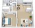 1 bedroom - 600 sqft