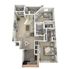 929 sqft