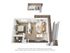 Modern 3D floor plan showcasing a cozy one-bedroom apartment with an open living area, stylish kitchen, and private balcony.