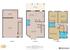 Charming 3-story floor plan showcasing a spacious garage, laundry area, and inviting entry on Floor 1; an open-concept kitchen and family room with balcony access on Floor 2; and three cozy bedrooms with ample closets and two bathrooms on Floor 3.