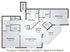 Agora at Port Richey, 2 bedroom 2 bath apartment home with 1033 square feet, large walk-in closet, spacious living room, comfy dining area, sliding glass door to screened lanai, updated kitchen and appliances with refrigerator, stove and di