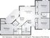 Agora at Port Richey, 3 bedroom 2 bath apartment home with 1198 square feet, large walk-in closet, spacious living room, comfy dining area, sliding glass door to screened lanai, updated kitchen and appliances with refrigerator, stove and di