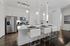 Breakfast Bar in Kitchen | The Luxe at Mercer Crossing | Apartments Near Farmers Branch