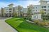 Landscaping, sign The Luxe at Mercer Crossing | Apartments Near Farmers Branch
