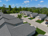 Charming suburban community with cozy homes surrounded by lush greenery and scenic views.