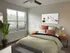 furnished bedroom