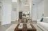 furnished kitchen area in apartment home