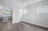unfurnished dining area and kitchen area of home