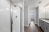 unfurnished shower with sink in bathroom