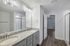 unfurnished sink with countertops in bathroom