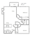 The Morrison Two Bedroom One Bathroom