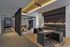 Spacious lobby with seating and decorative accents