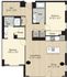 Tier 52.1 - Small 2 Bed 2 Bath with Den