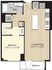 Tier 63.1 Small 1 Bed 1 Bath with Balcony