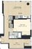 Tier 29.0 - Medium 1 Bed 1 Bath + Den