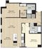 Tier 59.1 - 2 Bed 2 Bath
