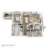 Spacious B12 Brick floor plan featuring 2 bedrooms, 2.5 baths, and an open-concept kitchen and living area with natural light. Includes modern amenities and 1564 sq ft of elegant living space.