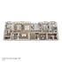 Luxurious floor plan showcasing a spacious 3-bedroom layout with an open living area, modern kitchen, and elegant bathrooms. Featuring expansive windows, stylish decor, and high-end finishes for an exceptional living experience.