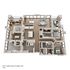 Luxurious 3D floor plan of Sable Square PH-C1 featuring spacious 3 bedrooms, elegant 3.5 bathrooms, open-concept living and dining area, and modern kitchen, totaling 2612 sq ft.