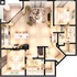 Bishop Arts - Two-Bedroom Floorplan