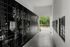 Modern package station area with sleek design and convenient mailboxes, offering easy access for residents.