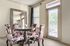 furnished dining area of apartment home