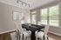 furnished dining area of apartment home