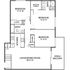 Villas of Pasadena - Zinnia Premier Floor Plan