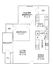 Inviting floor plan showcasing 2 bedrooms, a spacious living room, kitchen with dining area, and a cozy balcony, perfect for modern living.