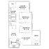 Modern floor plan featuring 3 cozy bedrooms, spacious living room, stylish kitchen, dining area, deck, and ample storage space.