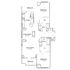 Modern floor plan featuring 2 spacious bedrooms, open living and dining area, well-appointed kitchen, 2 bathrooms, and two lovely terraces.