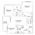 Charming floor plan featuring 2 bedrooms, spacious living room with cozy fireplace, dining area, and a well-equipped kitchen. Includes porch, utility room, and two baths for convenience.