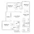 Inviting floor plan showcasing 3 bedrooms, a large living room, and a modern kitchen with dining area. Includes two bathrooms and a cozy porch.