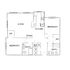 Elegant floor plan showcasing two bedrooms with walk-in closets, spacious living and dining areas, modern kitchen, and two bathrooms.